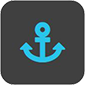 anchor icon | Pier 21 Marine