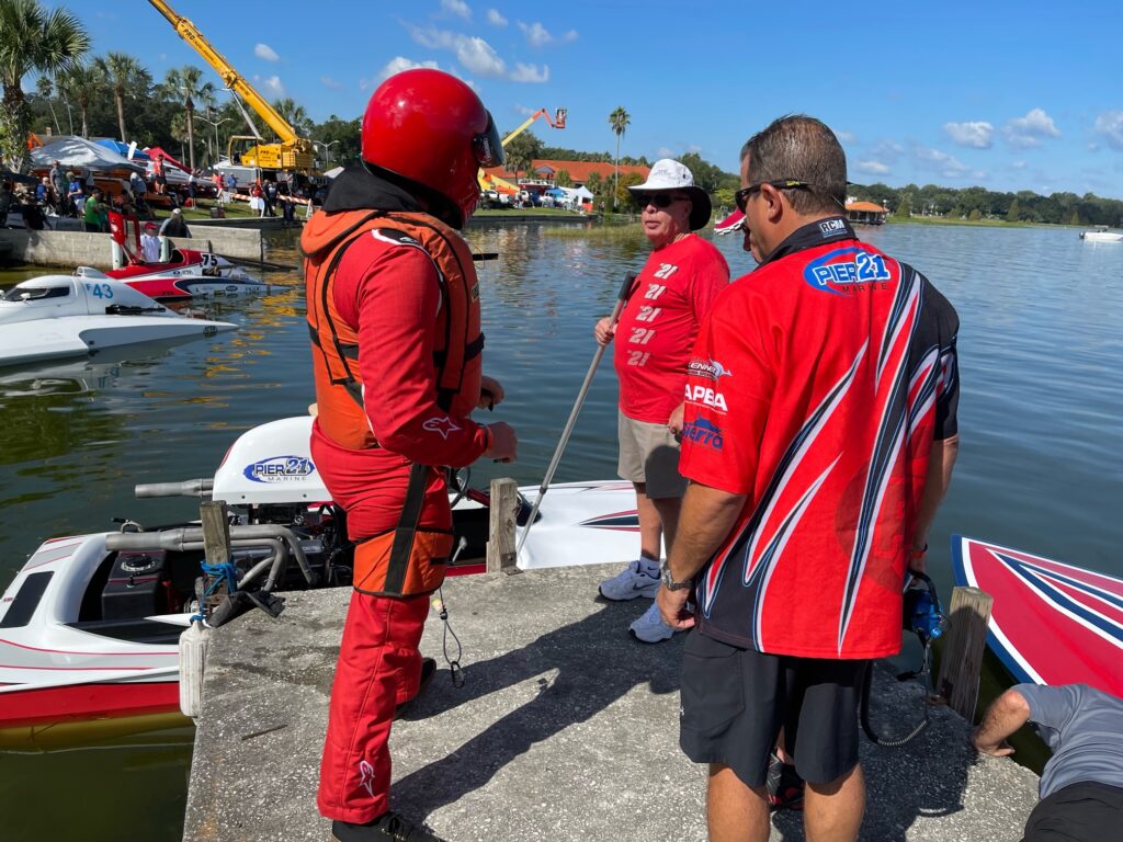  Pier 21 Marine crew waiting for the race in Lakeland Florida. #8