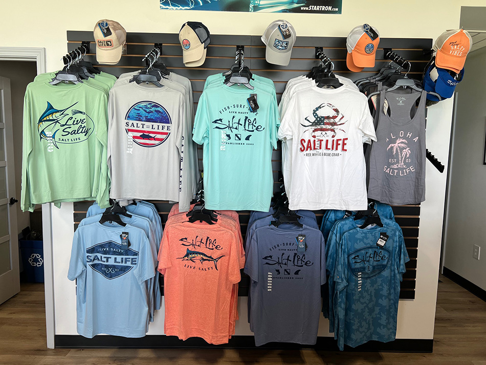 Saltlife marine shirts | Pier 21 Marine